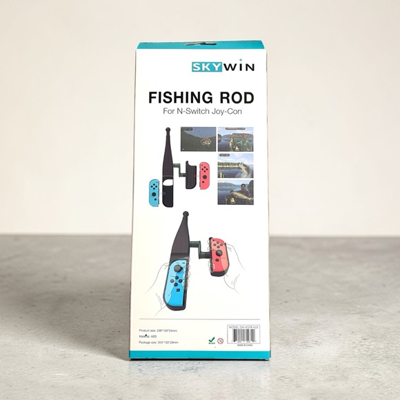 New Fishing Rod for Nintendo Switch Joy-Con - Picture 2 of 4